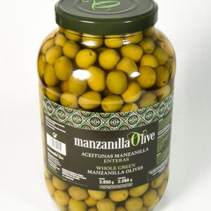 Aceituna Manzanilla Entera Galón 2200g (PNE) 3850 (PN)