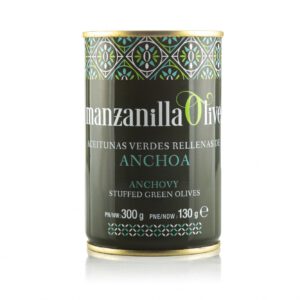 Aceituna Manzanilla Rellena de Anchoa Lata 130g