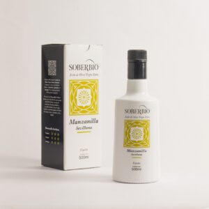 Estuche AOVE Soberbio Monovarietal Manzanilla Sevillana 1 x 500 ml