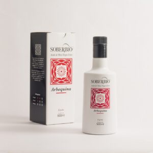 Estuche AOVE Soberbio Monovarietal Arbequina 1 x 500 ml
